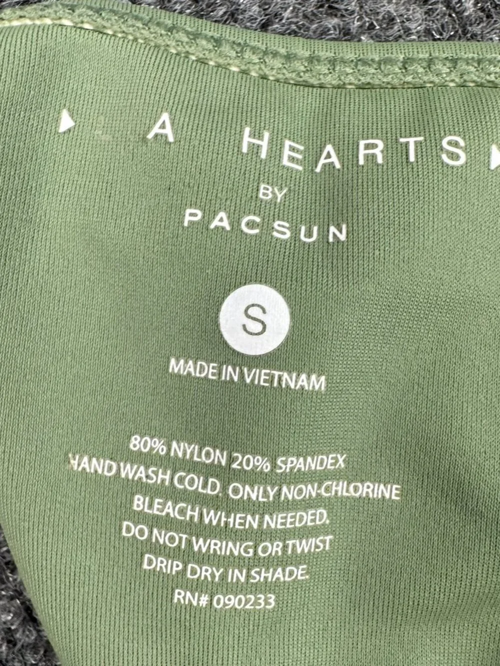 LA Hearts by PacSun Women's Bikini Bottom Size S Sage Green High Waisted Swim